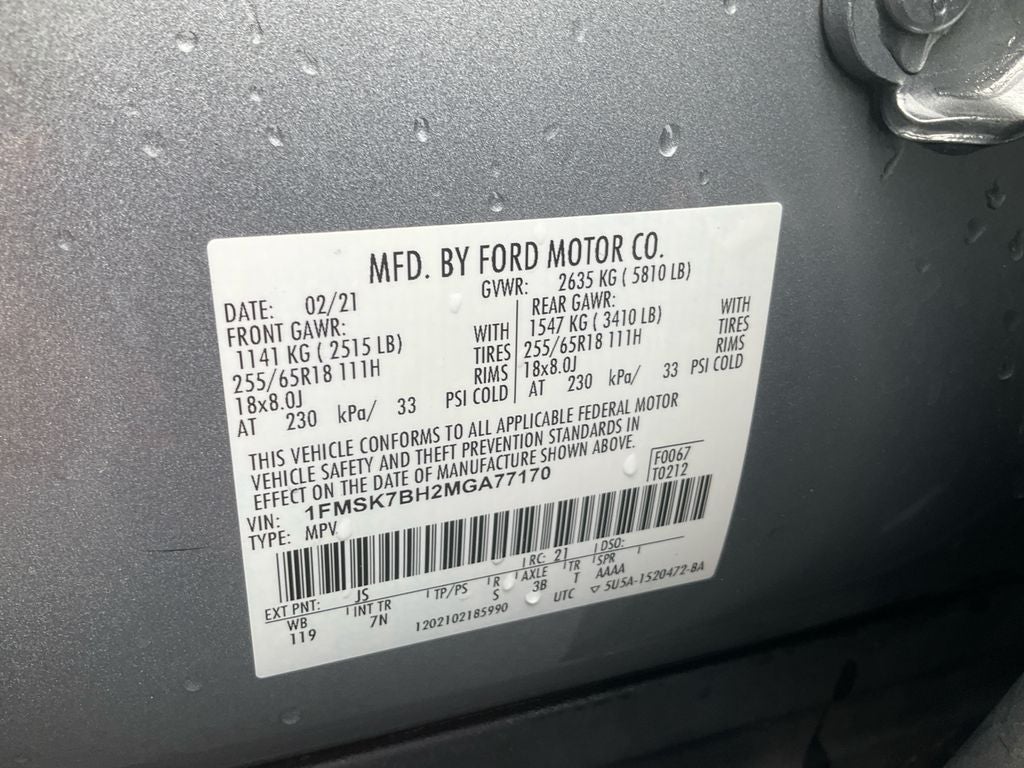 2021 Ford Explorer Base