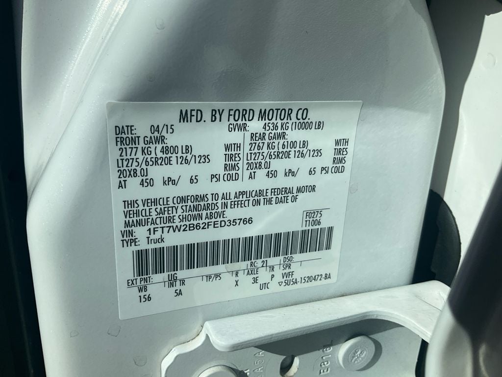 2015 Ford F-250SD Lariat