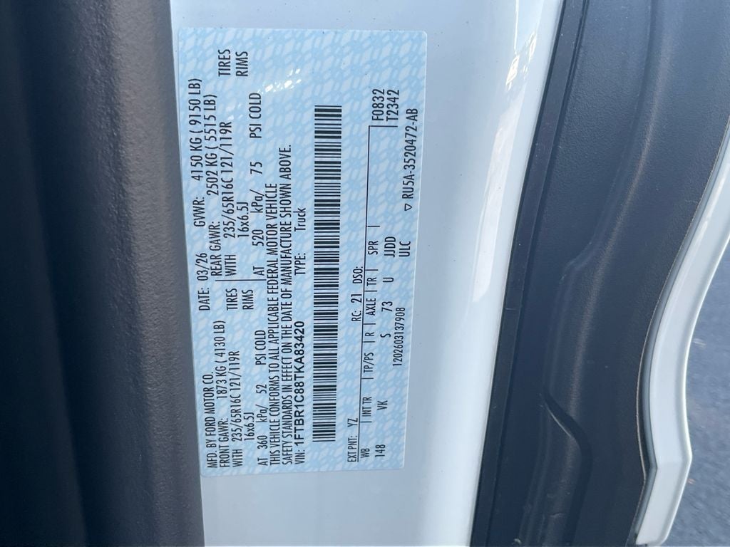 2026 Ford Transit-250 Base MID ROOF