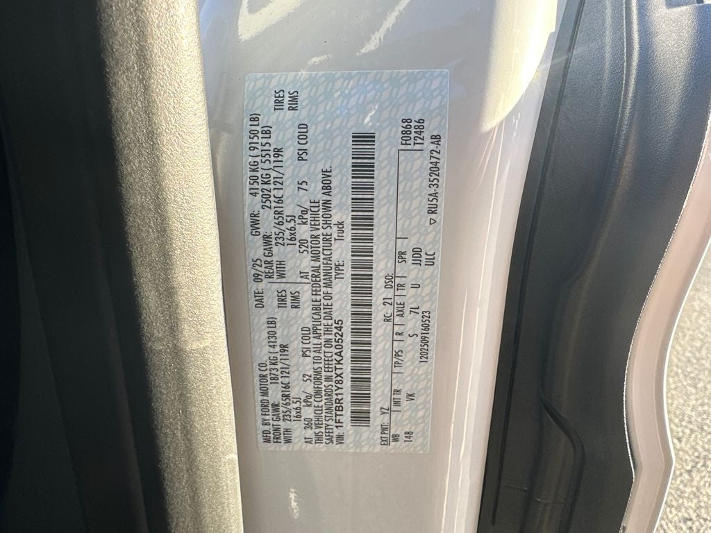 2026 Ford Transit LOW ROOF