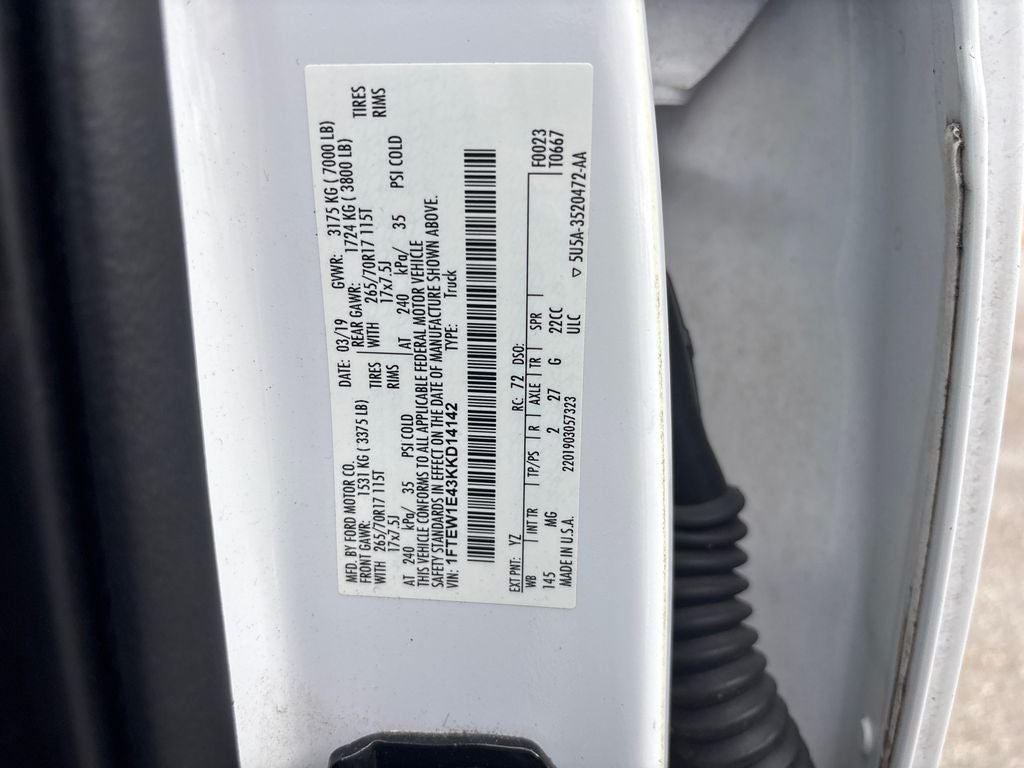 2019 Ford F-150 XLT