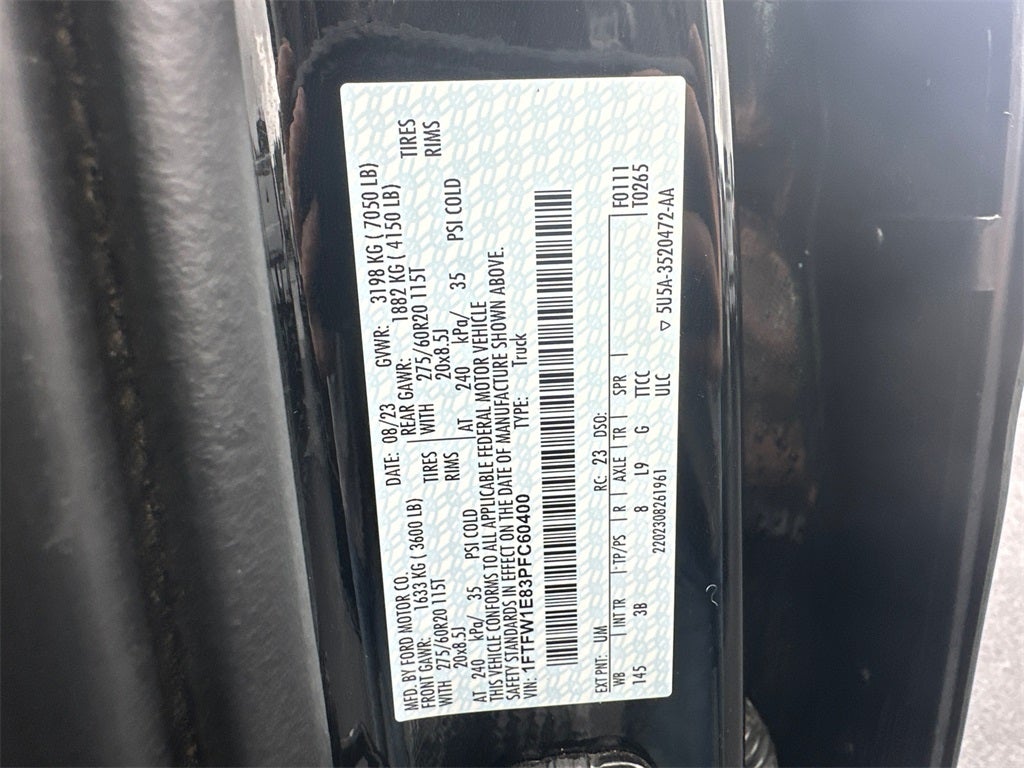 2023 Ford F-150 Platinum