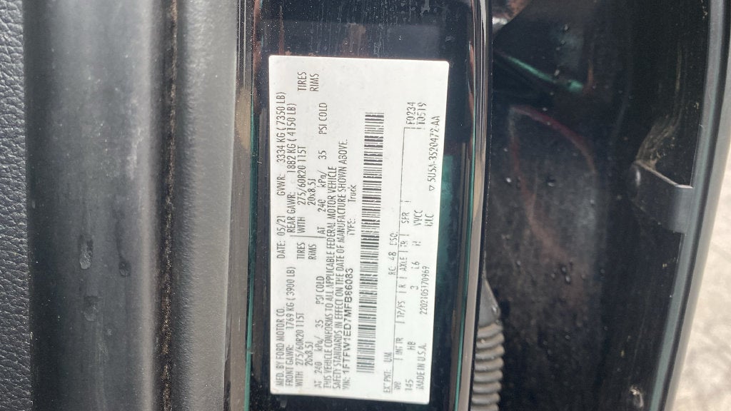 2021 Ford F-150 Lariat