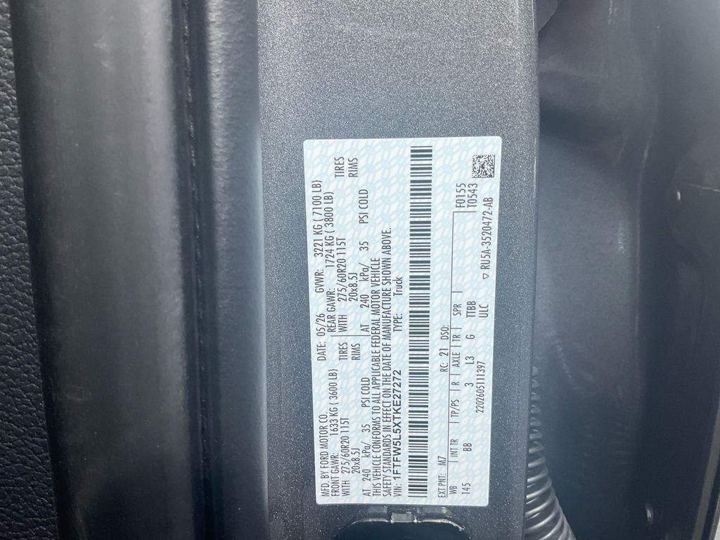 2026 Ford F-150 Lariat Sportsman Pkg.