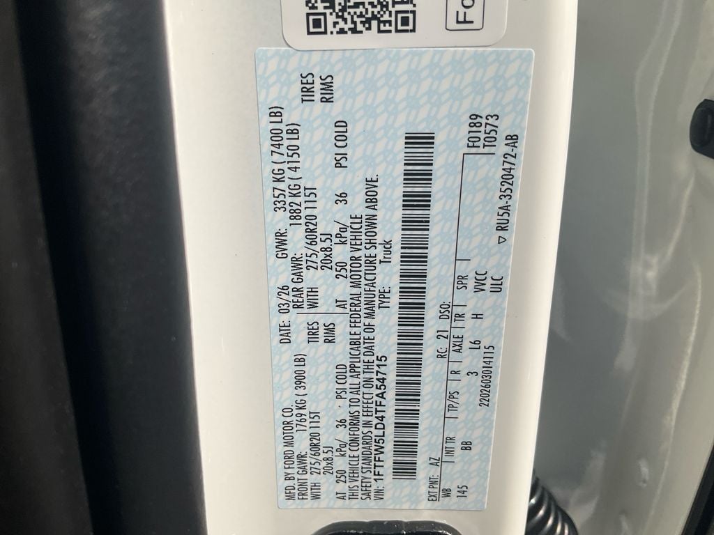 2026 Ford F-150 Lariat