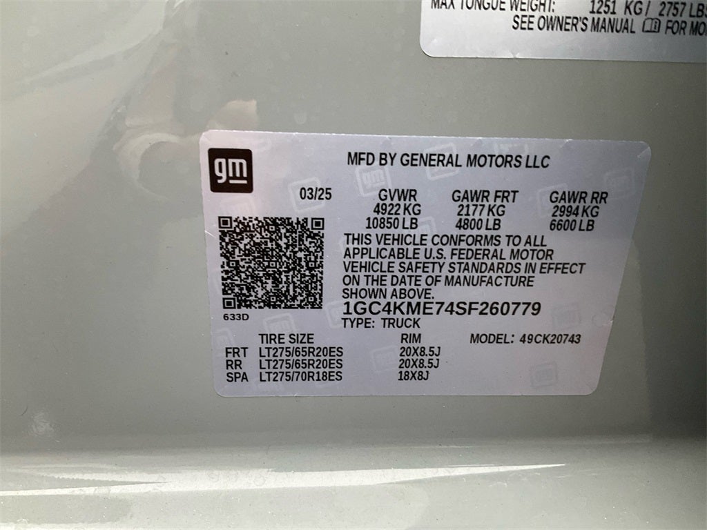 2025 Chevrolet Silverado 2500HD Custom