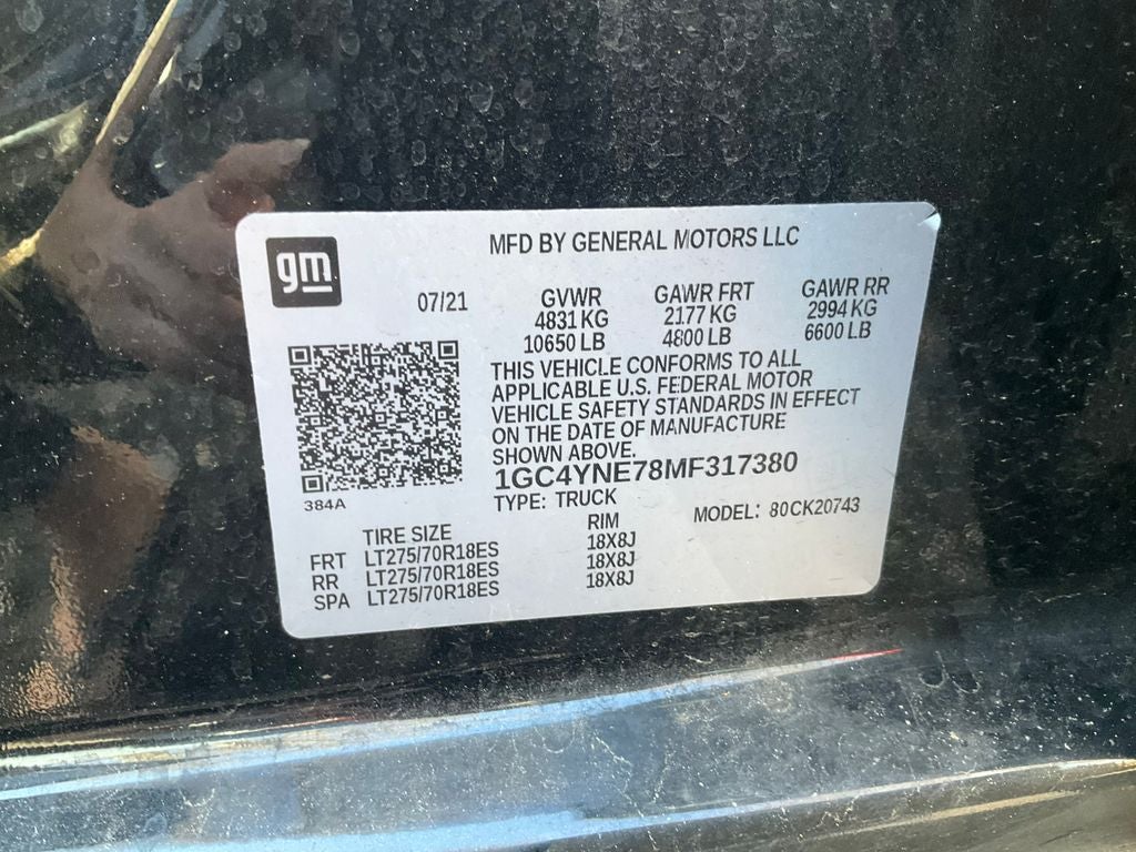 2021 Chevrolet Silverado 2500HD LT