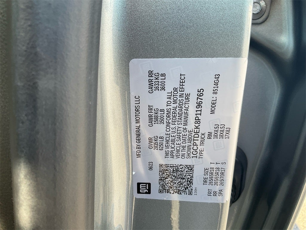 2023 Chevrolet Colorado Z71