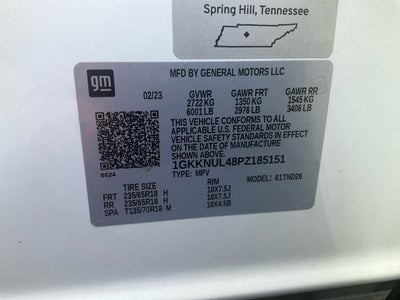 2023 GMC Acadia SLT