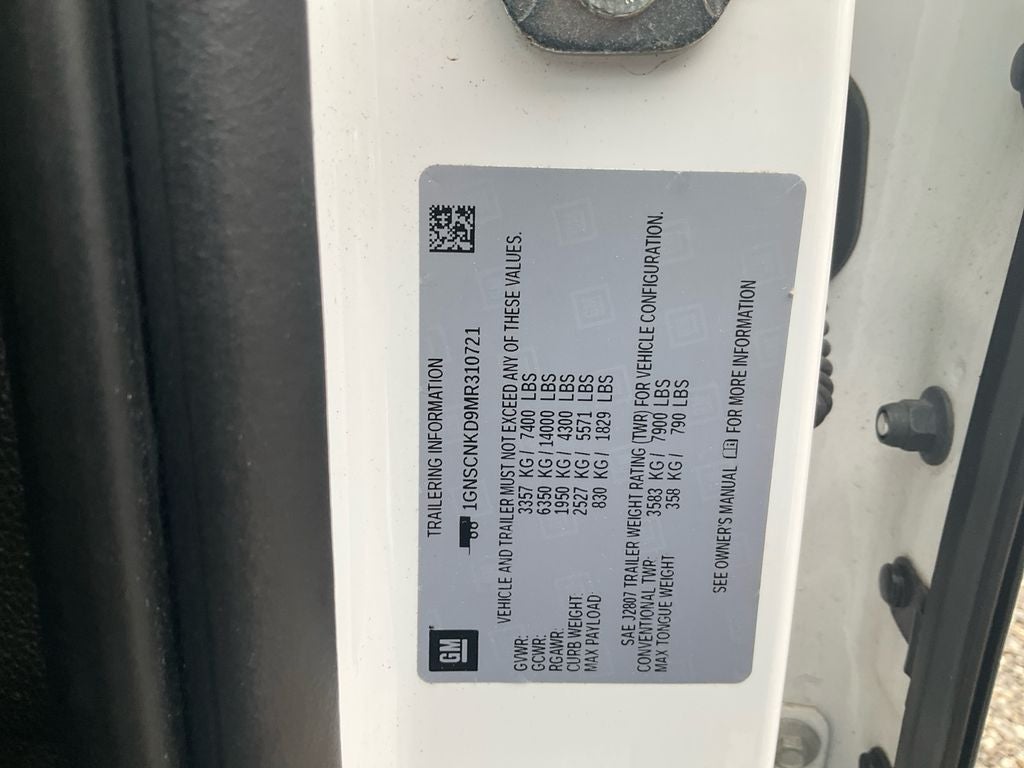 2021 Chevrolet Tahoe LT