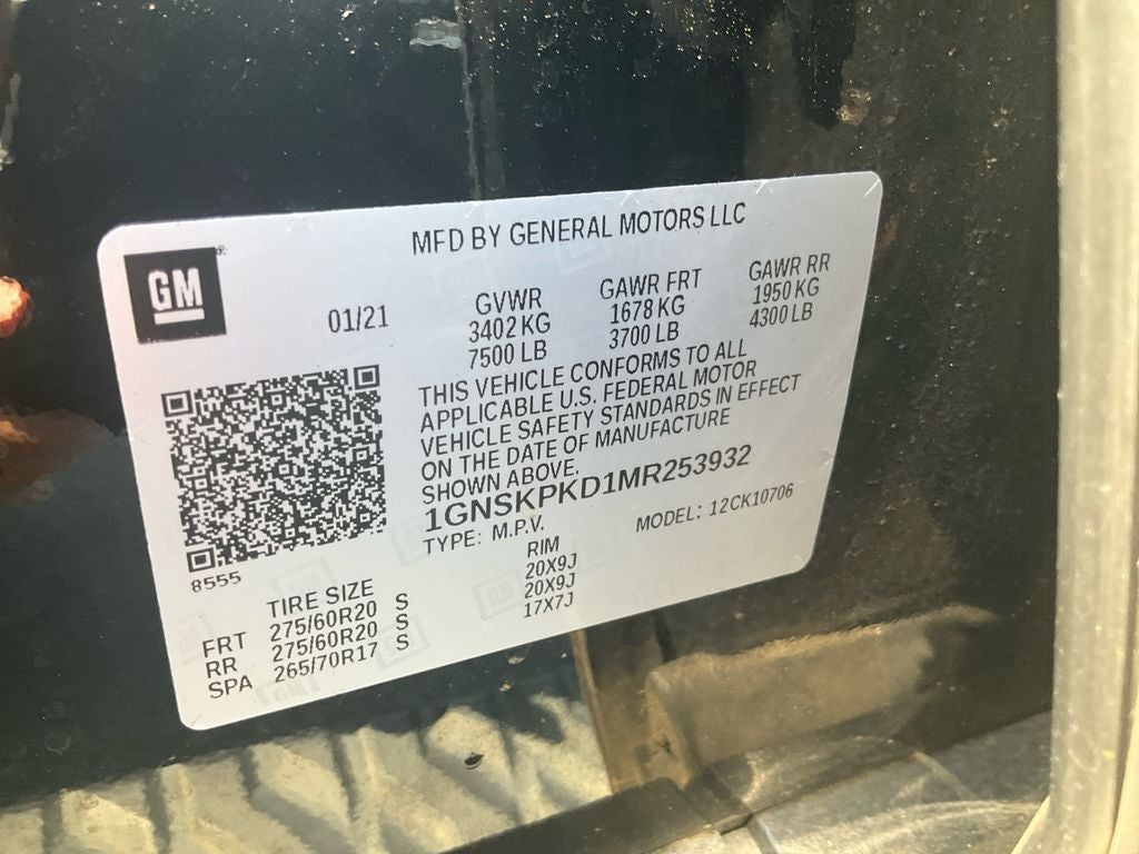 2021 Chevrolet Tahoe Z71