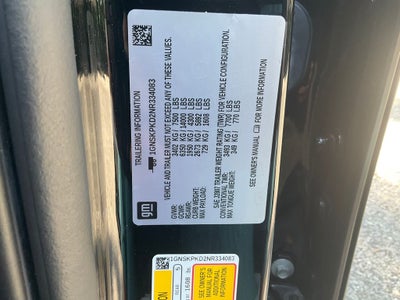 2022 Chevrolet Tahoe Z71