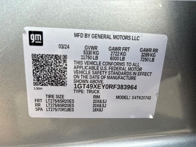 2024 GMC Sierra 2500HD Denali Ultimate