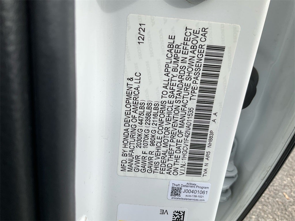 2022 Honda Accord Sport Special Edition