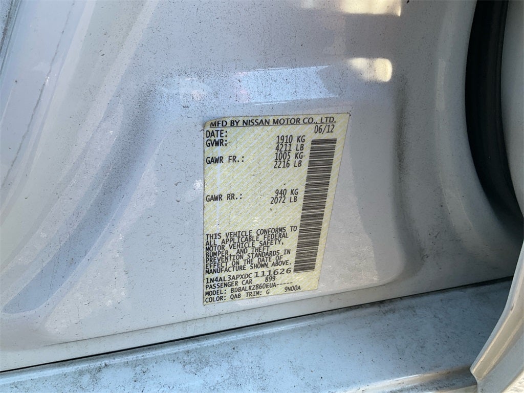 2013 Nissan Altima 2.5 S