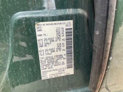 2023 Nissan Frontier SV