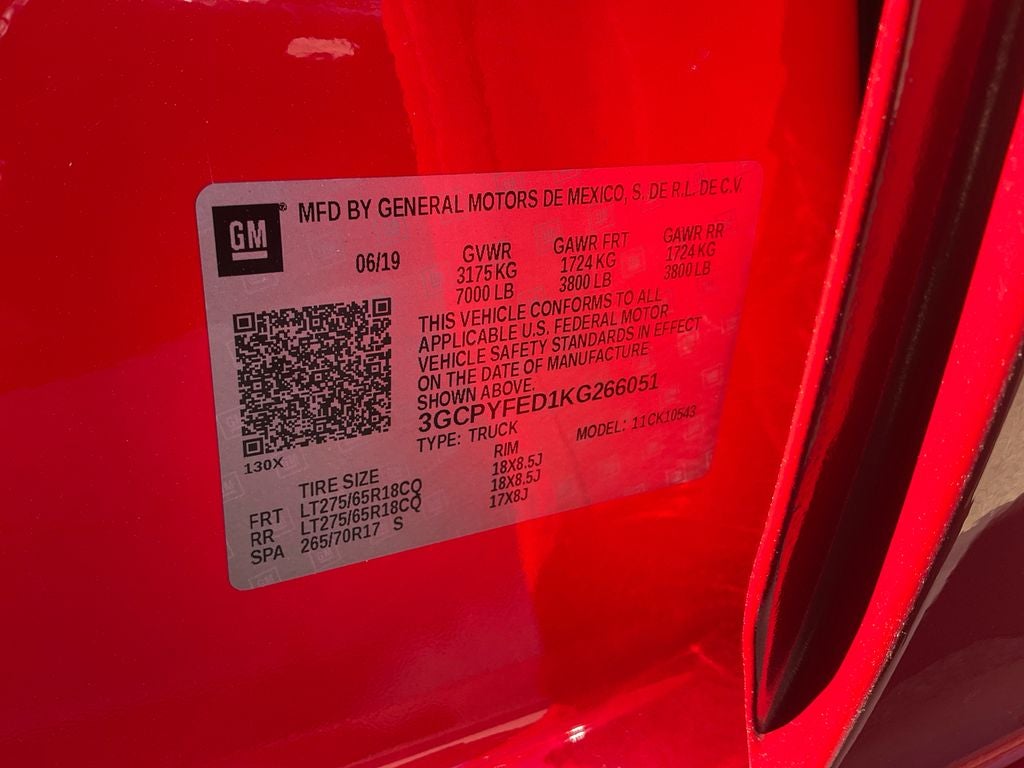 2019 Chevrolet Silverado 1500 LT Trail Boss