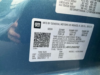 2024 Chevrolet Silverado 1500 LT Trail Boss