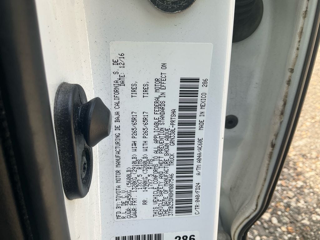 2017 Toyota Tacoma TRD Sport V6