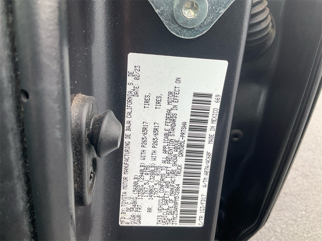 2023 Toyota Tacoma TRD Sport V6