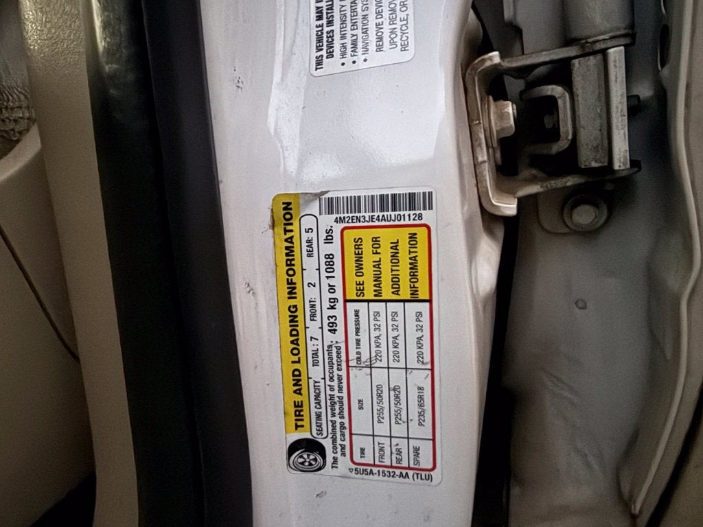 2010 Mercury Mountaineer Premier