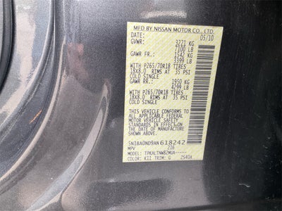 2010 Nissan Armada SE