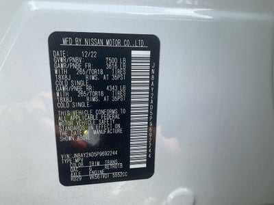 2023 Nissan Armada SV