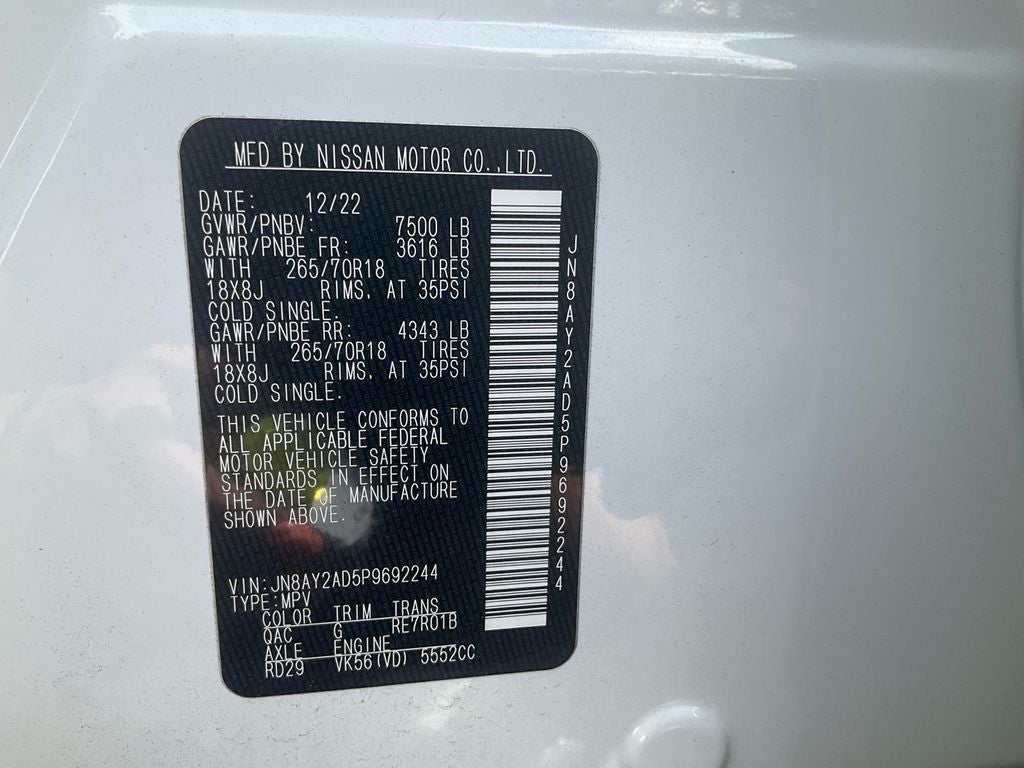 2023 Nissan Armada SV