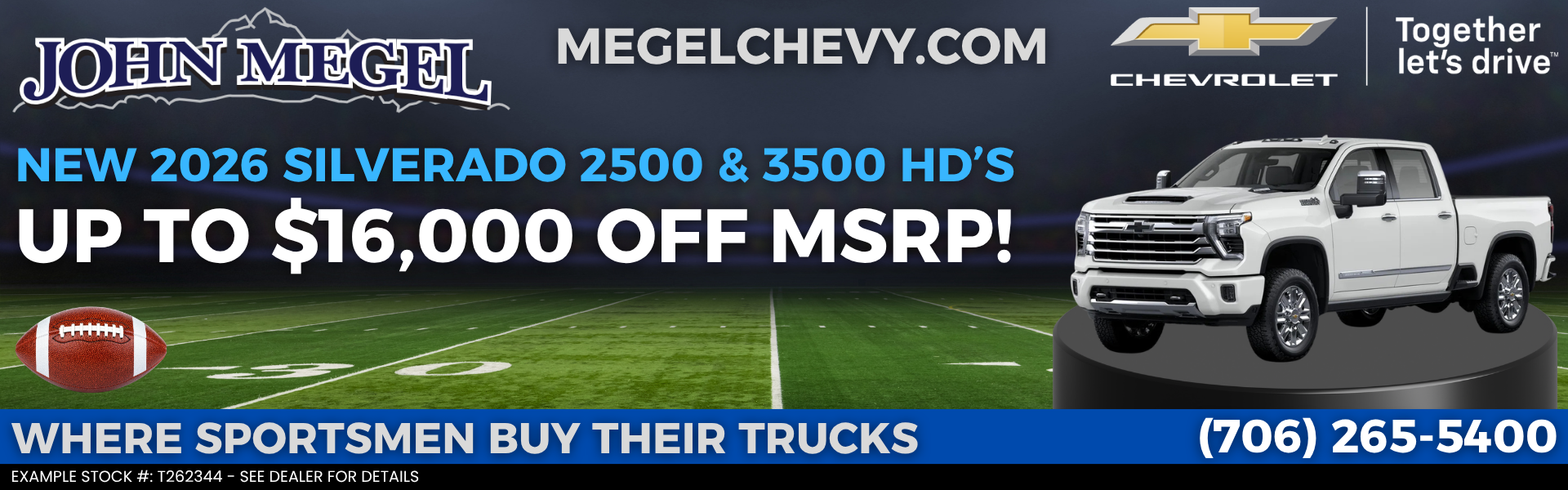 New 2026 Silverado 2500 & 3500 Heavy Duty Offer