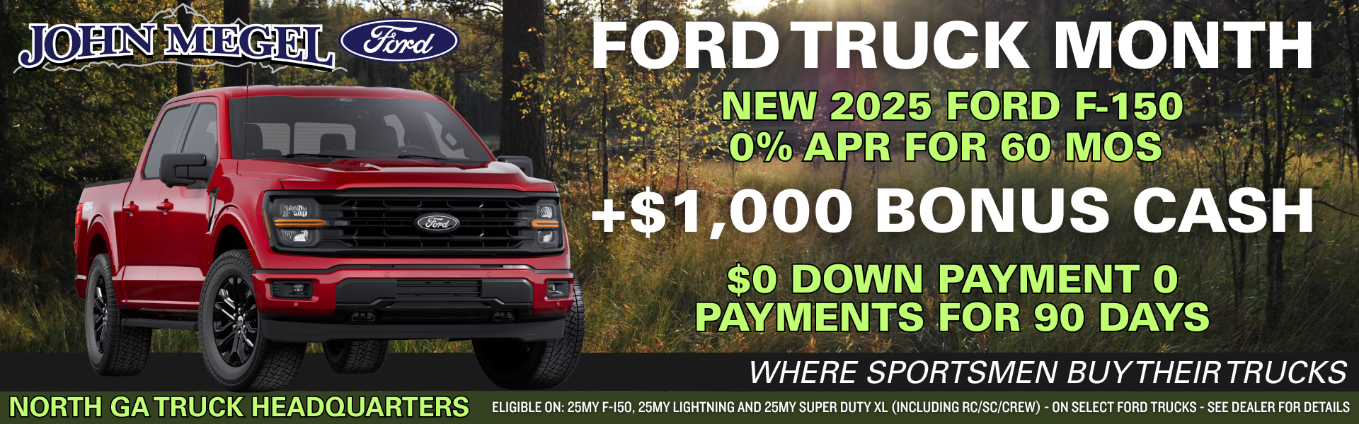 Ford Truck Month 2025 F-150 Offers
